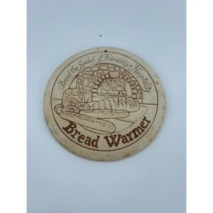 Vintage‎ Seneca Ceramics Bread Warmer Trivet Friendship Hospitality